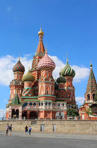 Kuppel der Basilikumkathedrale, Moskau, Russland - Foto, Bild