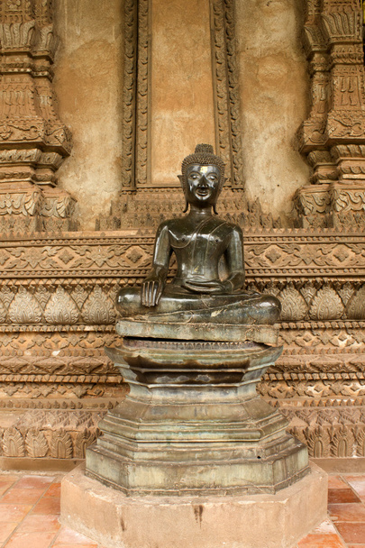 Buddha statue at Laos - Foto, imagen