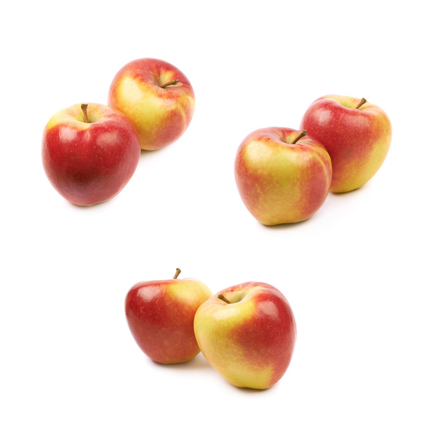 Ripe red and golden jonagold apple - Zdjęcie, obraz