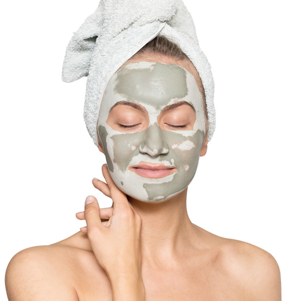 woman with face mask - Foto, Imagem