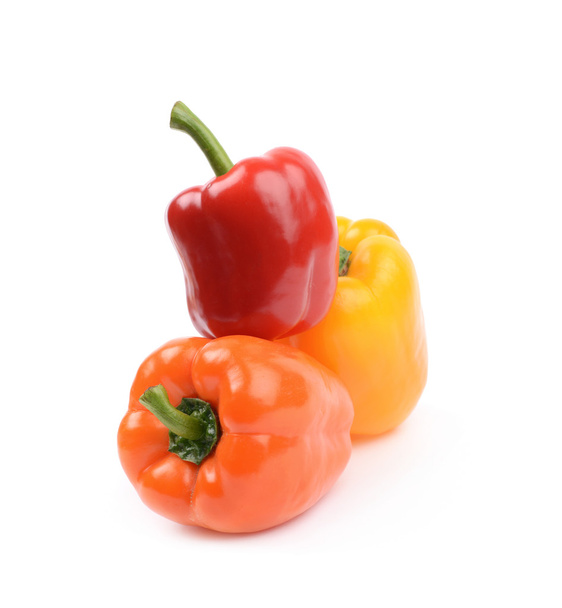 Pile of peppers isolated - Foto, Imagem