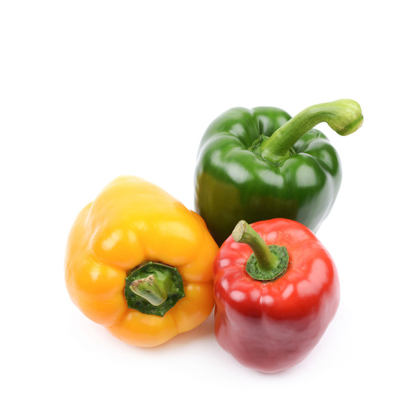 Pile of peppers isolated - Photo, image