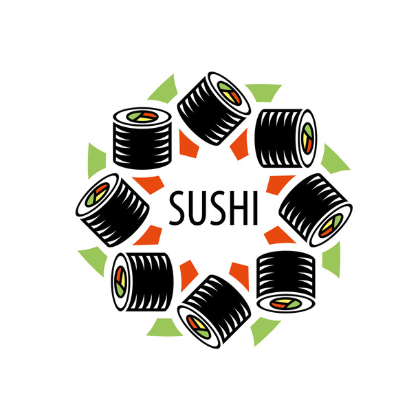 logotipo do sushi vetorial
 - Vetor, Imagem