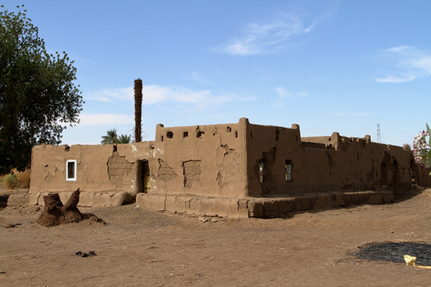 Vesnice v súdánské Sahara - Fotografie, Obrázek