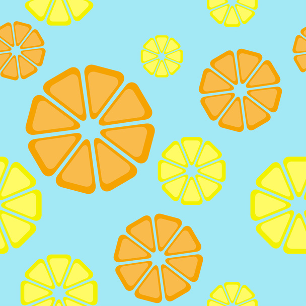 Modèle d'agrumes de citron. Illustration vectorielle simple
 - Vecteur, image