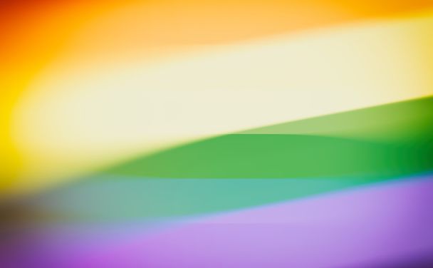 3D rendering abstracte homo vlag achtergrond - Foto, afbeelding