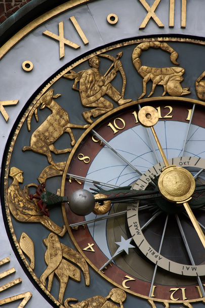 Relógio zodíaco
 - Foto, Imagem