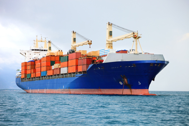 cargo container ship - Photo, Image