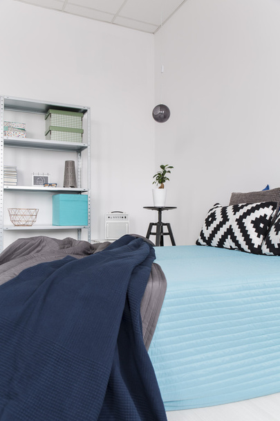 Cosy bedroom in relaxing colours - Foto, Imagen