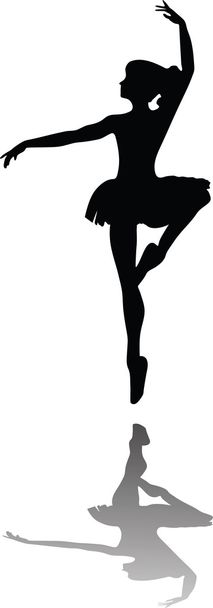 Dançarina de ballet
 - Vetor, Imagem