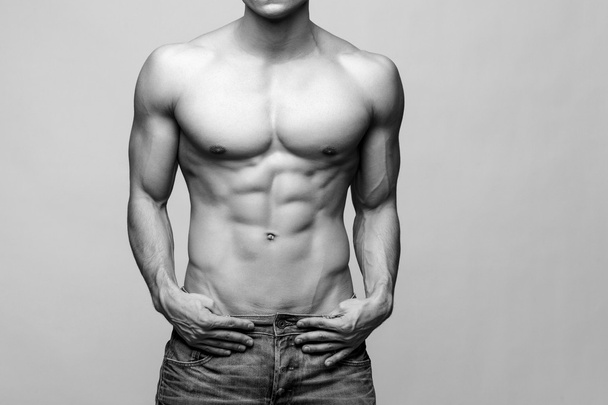 Handsome young mans torso - Photo, Image