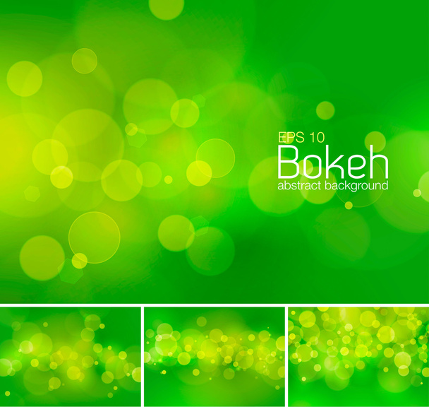 Bokeh and blur vector abstract background - Vector, imagen
