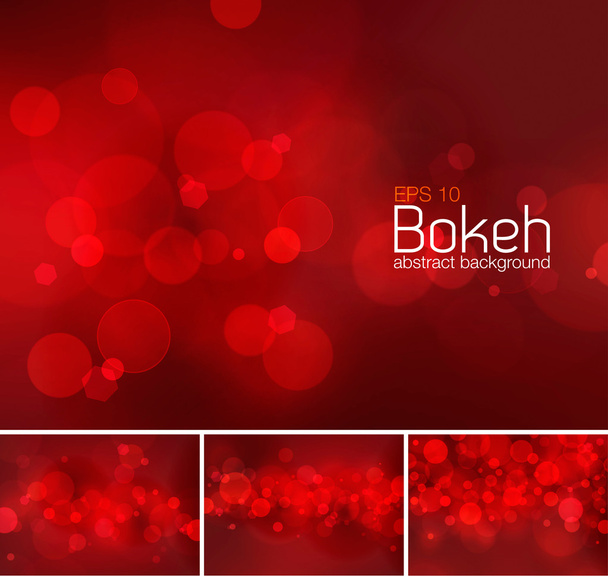 Bokeh and blur vector abstract background - Vektör, Görsel