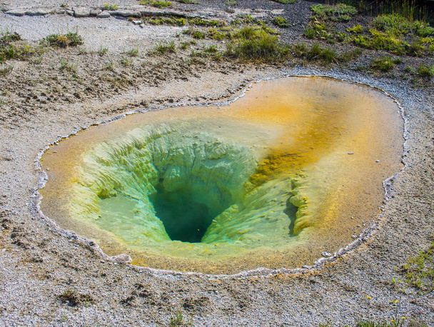 Geiser geotérmico, Yellowstone
 - Foto, imagen