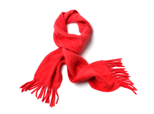 Red scarf - Photo, Image