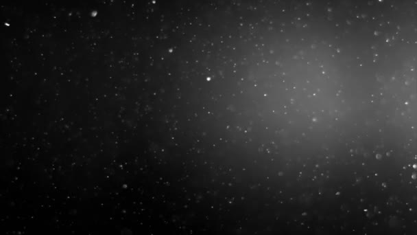 Absztrakt fény és a por részecskéket - Felvétel, videó