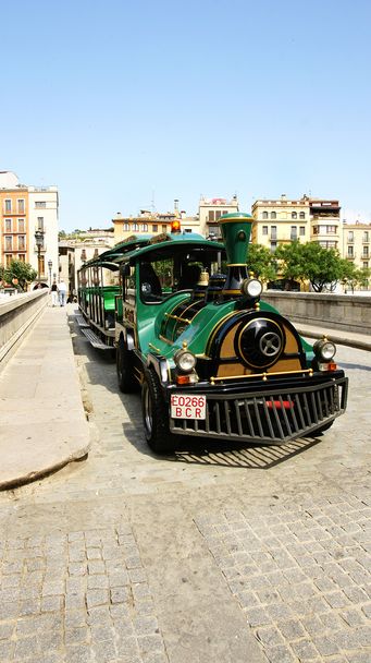 turistler için bir yürüyüş tren - Fotoğraf, Görsel