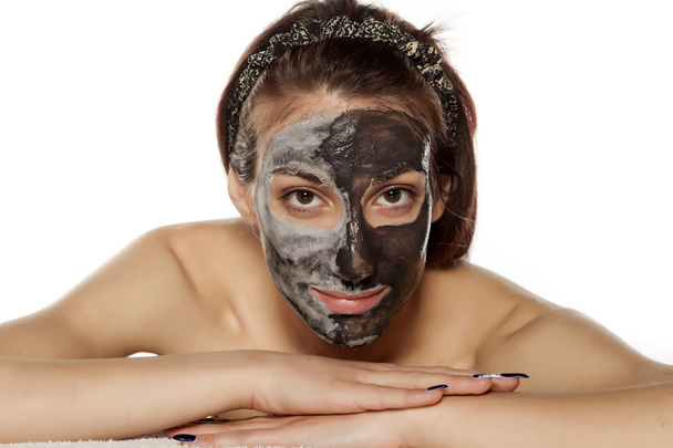 Skincare - face mask  - Foto, Bild