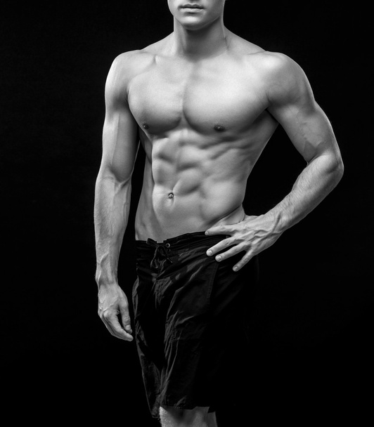 Handsome young mans torso - Photo, image