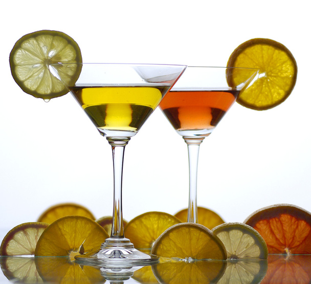 Lemon and orange juice - Фото, изображение