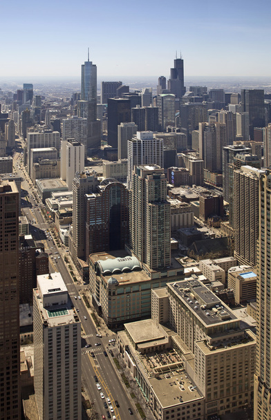 Vue aérienne de Chicago - Photo, image