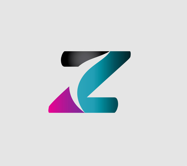 Sinal da letra z Identidade de Branding Modelo de design de logotipo corporativo
 - Vetor, Imagem