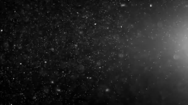 Soyut ışık ve toz parçacıkları - Video, Çekim