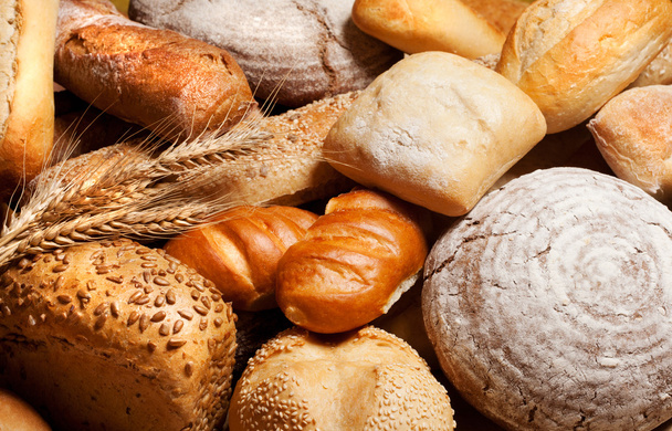 Asortyment pieczonego chleba - Zdjęcie, obraz