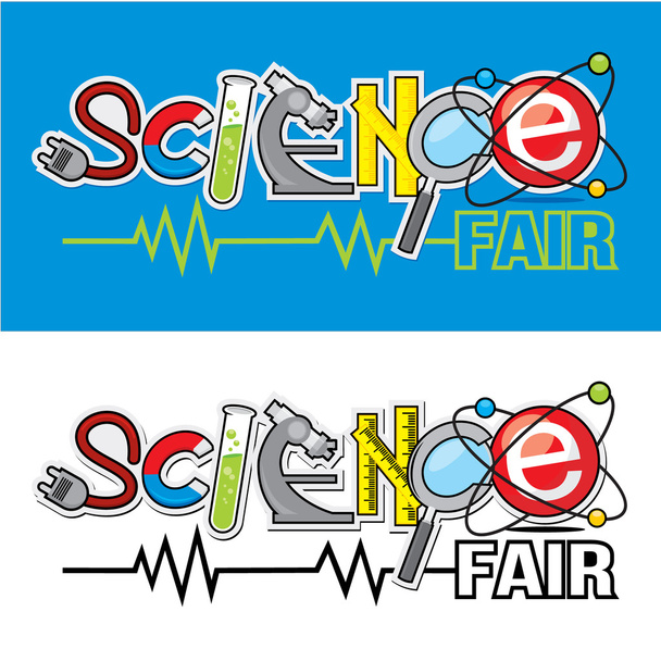 Bilim Fuarı Logo - Vektör, Görsel