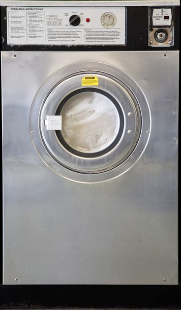 a used iindustrial washing machine - Photo, Image