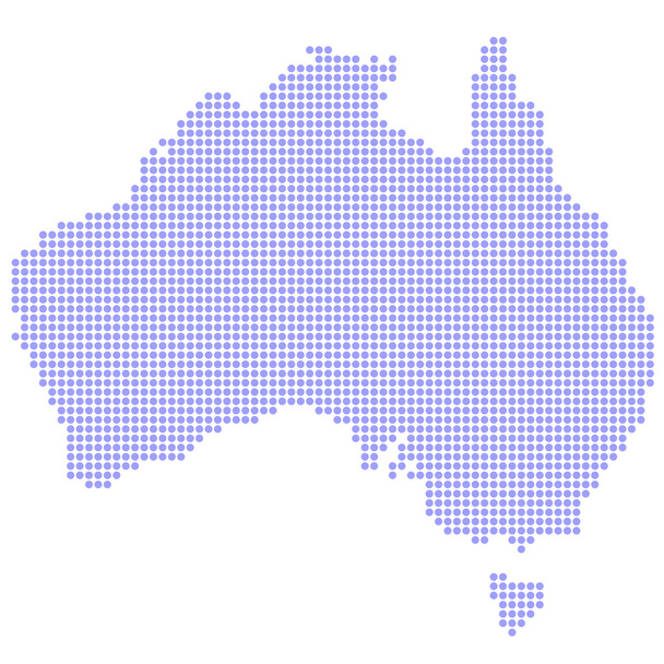 Australië - Vector, afbeelding