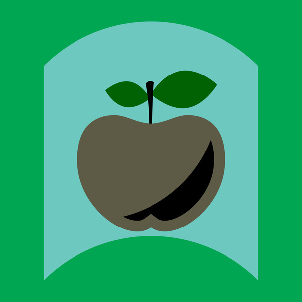 vetor plana coleção de design de ícone delicioso fruto
 - Vetor, Imagem