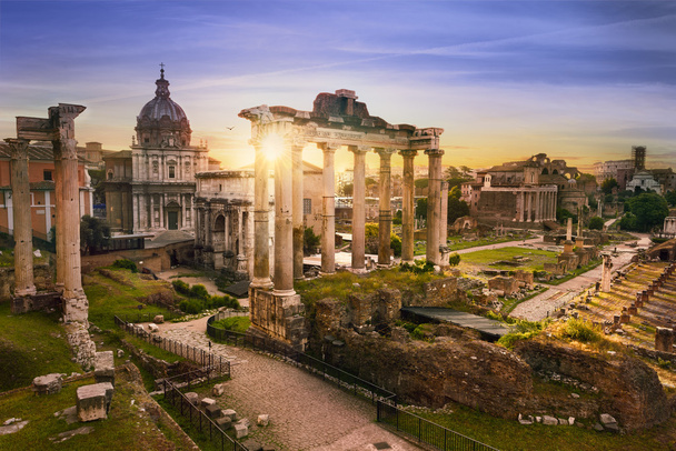 Місто Рим бу sunrise Італії - Фото, зображення