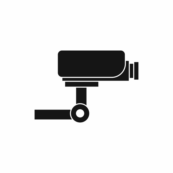 CCTV camera-icoontje, eenvoudige stijl - Vector, afbeelding
