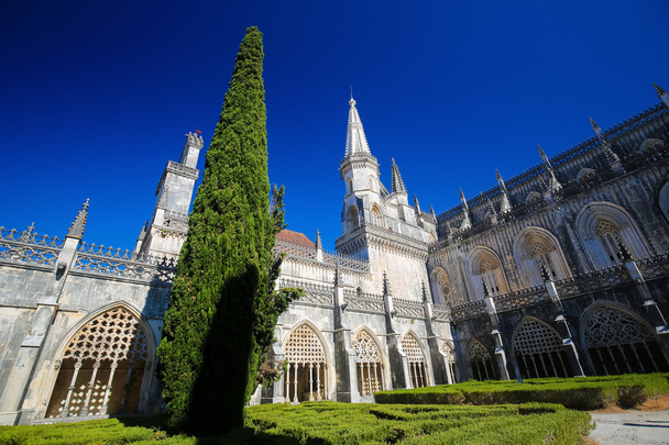 Klooster Hall van Batalha klooster in Portugal - Foto, afbeelding