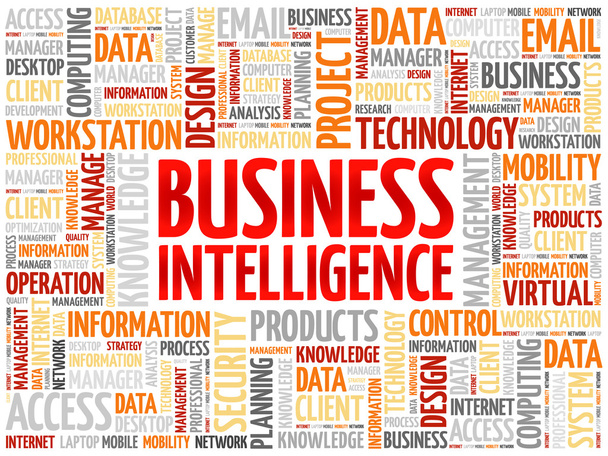 business intelligence mot nuage
 - Vecteur, image