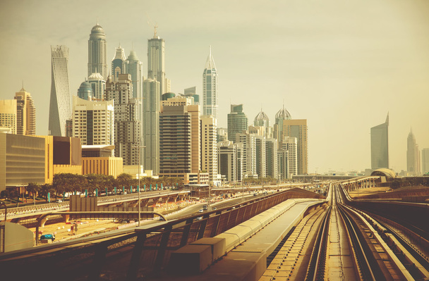 Dubai moderni kaupunki
 - Valokuva, kuva
