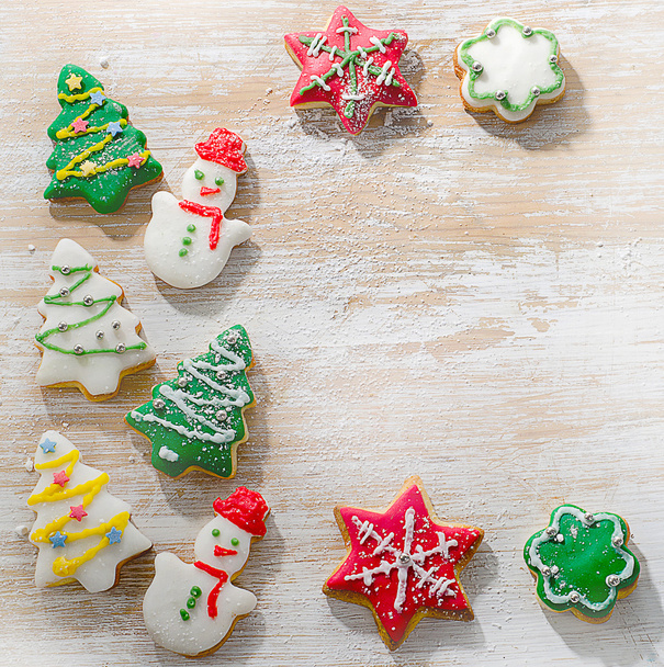 Christmas sweet cookies  - Φωτογραφία, εικόνα