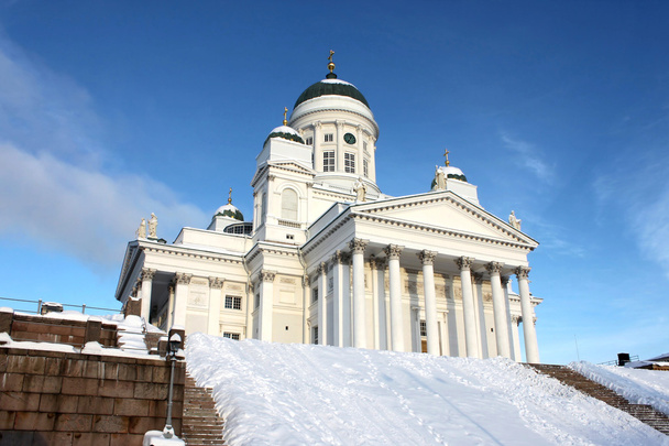 Святий і білі tuomiokirkko у Гельсінкі - Фото, зображення