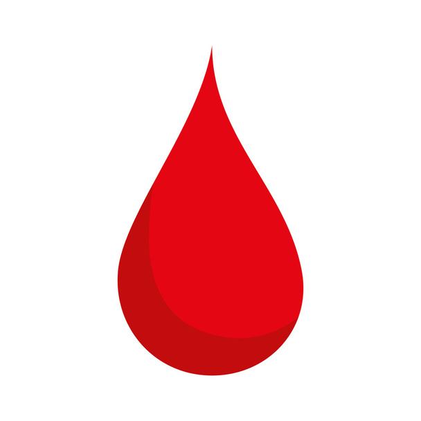 gota de sangre rojo
 - Vector, imagen