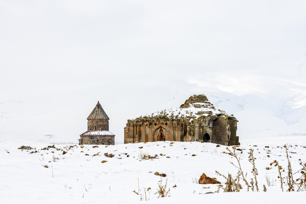 Ani ruïnes aan Turkije provincie Kars - Foto, afbeelding
