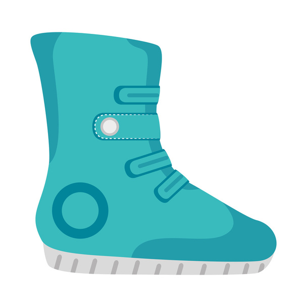 Winter boots sport and fashion wear - Vector, Image