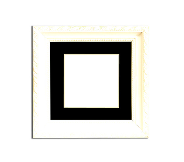 Біла старовинна рамка зображення на білому тлі
 - Фото, зображення