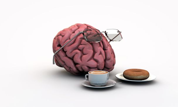 intelektualnej mózgu - Zdjęcie, obraz