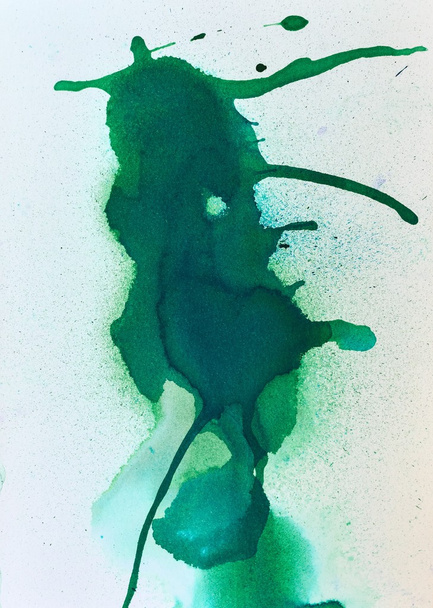 Colorful watercolor stains on white background - Foto, immagini