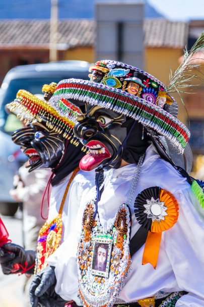 Celebration in Ollantaytambo Peru - Photo, Image