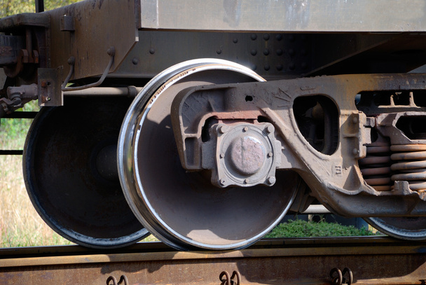 σασί του αυτοκινήτου σιδηροδρομικής - Φωτογραφία, εικόνα