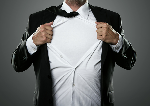 Superhero businessman - Photo, Image
