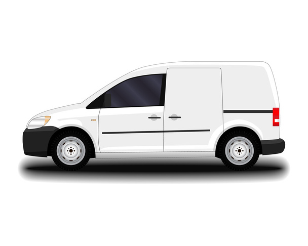 Commercial Vehicle. Van - Vector, Image