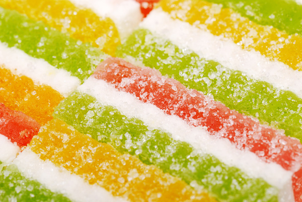 Background form fruit candy slices - Фото, зображення